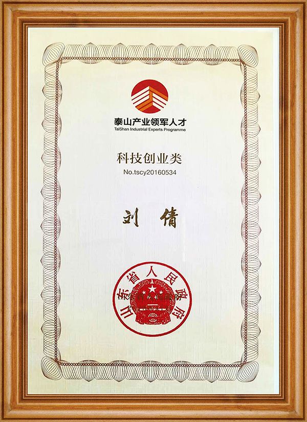 泰山產業(yè)領軍人才(圖1)